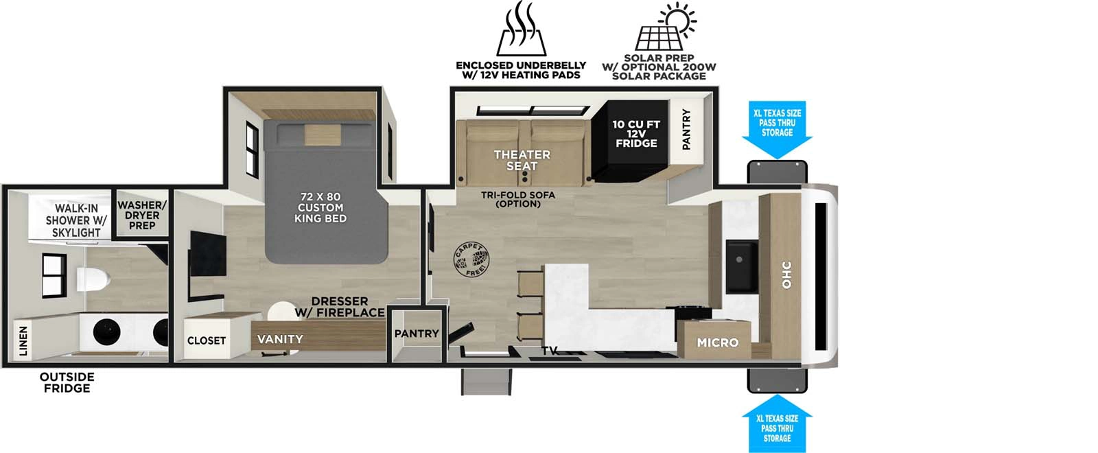 261FKRB Floorplan Image